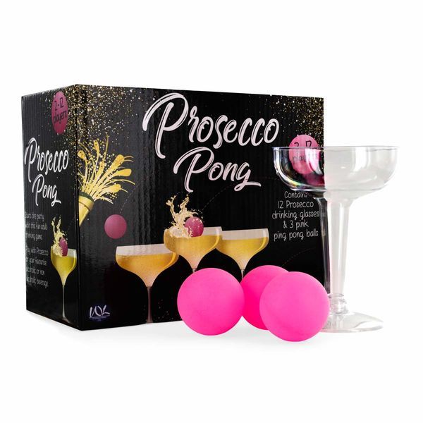 Prosecco Pong: Jogo de Bebida