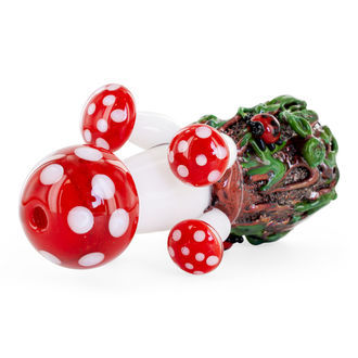 Cachimbo seco de cogumelos (Empire Glassworks)