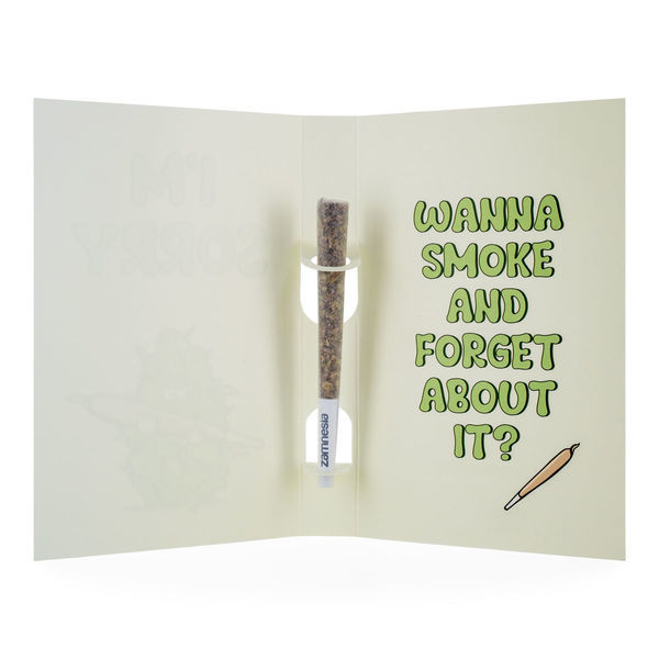 Cartão de desculpas "Peço desculpa"