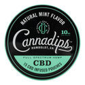 Saquetas de snus de cânhamo com CBD (Cannadips)