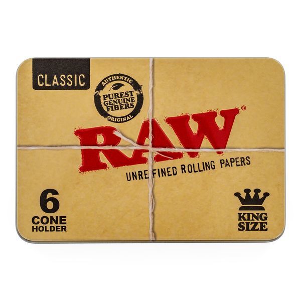 Caixa de metal RAW 6 Cone