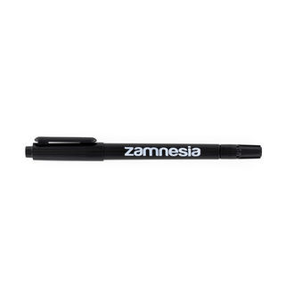 Marcador preto permanente (Zamnesia)