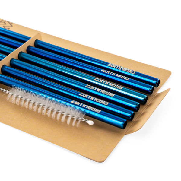 Palhinhas Metálicas para Bebidas (Zamnesia)