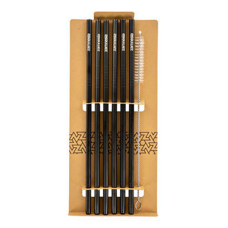 Palhinhas Metálicas para Bebidas (Zamnesia)