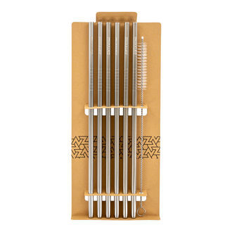 Palhinhas Metálicas para Bebidas (Zamnesia)