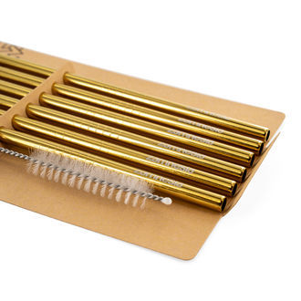 Palhinhas Metálicas para Bebidas (Zamnesia)