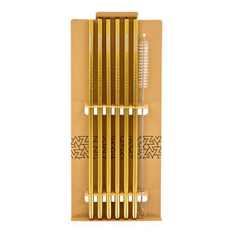 Palhinhas Metálicas para Bebidas (Zamnesia)