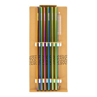 Palhinhas Metálicas para Bebidas (Zamnesia)