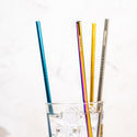 Palhinhas Metálicas para Bebidas (Zamnesia)