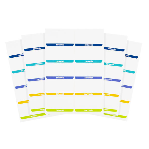 Etiquetas adesivas para rotulagem (Zamnesia) – 50 unidades