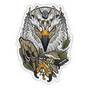 Legendary Eagle – Autocolante (TRIBE)