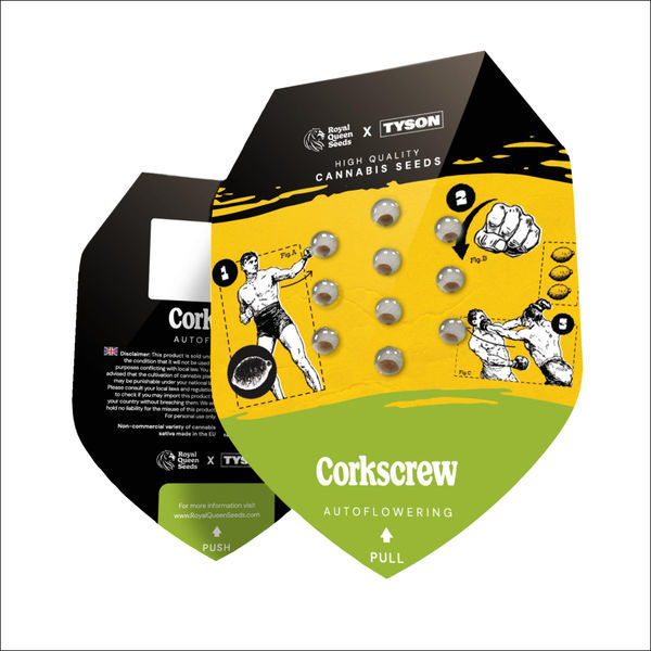 Corkscrew Autoflorescente (Royal Queen Seeds) Feminizada
