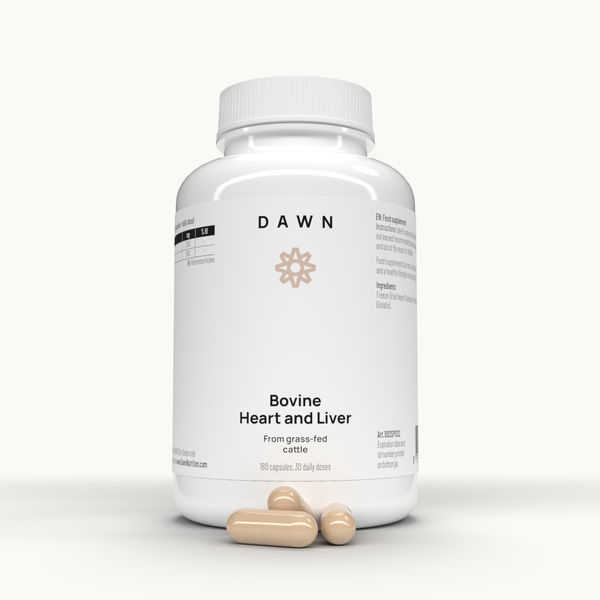 Coração e fígado de bovino (Dawn Nutrition)