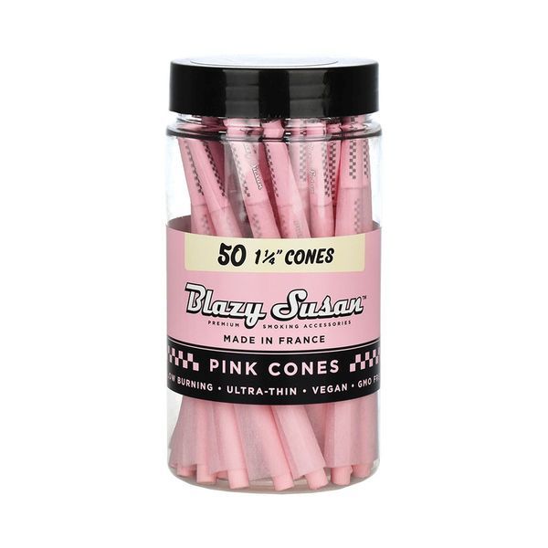 Blazy Susan Pink cones pré-enrolados 1¼ (50 unidades)