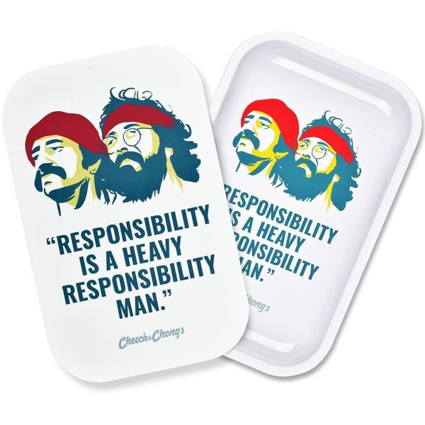Bandeja Metálica com Tampa Média (Cheech & Chong x Pulsar)