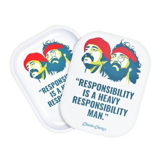 Tabuleiro Metálico Pequeno com Tampa (Cheech & Chong x Pulsar)