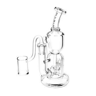 Emerg&ecirc;ncia Hourglass Recycler: Copo para Dab em Vidro (Pulsar)