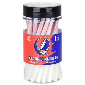 Cones pr&eacute;-enrolados 1&frac14; 50 unidades (Blazy Susan x Grateful Dead)