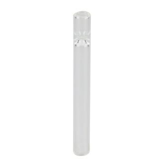 Tubo de vidro transparente