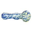 Cachimbo de vidro Fumed Latticino