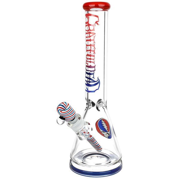 Bong de vidro tipo "beaker" Liberty (Grateful Dead x Pulsar)