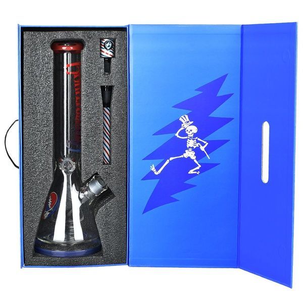 Bong de vidro tipo "beaker" Liberty (Grateful Dead x Pulsar)