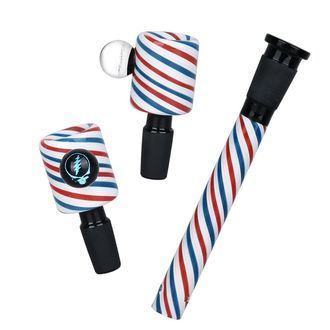 Bong de vidro tipo "beaker" Liberty (Grateful Dead x Pulsar)