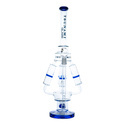 Bong Tsunami Glass Sprinkler Perc Quad Honeycomb 21''