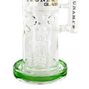 Bong em vidro Tsunami tipo Barrel com percolador em favo de mel, 20''
