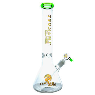 Bong Beaker Base com Ice Catcher 15'' (Tsunami Glass)
