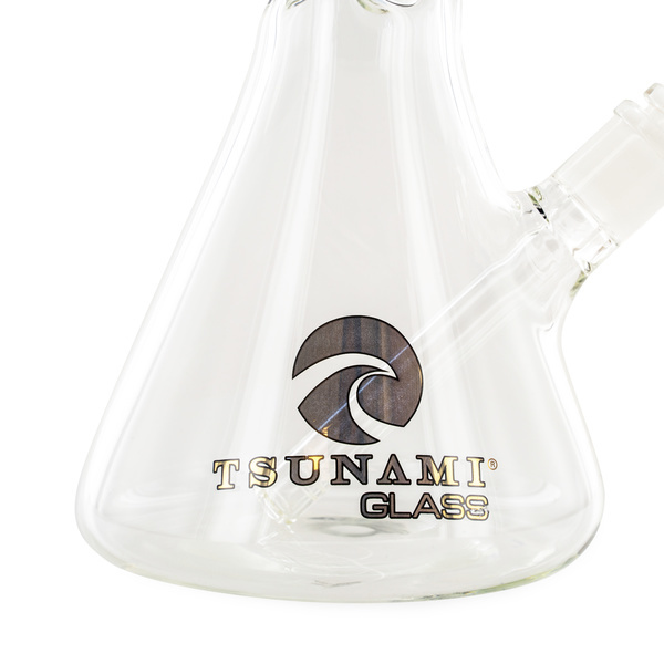 Bong Beaker Base com Ice Catcher 15'' (Tsunami Glass)