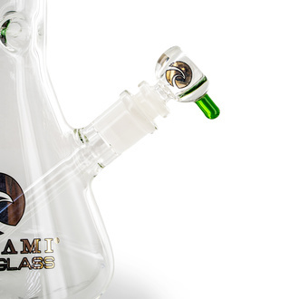 Bong Beaker Base com Ice Catcher 15'' (Tsunami Glass)