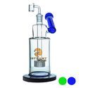 Dab rig com chuveiro de pescoço lateral 10'' (Tsunami Glass)