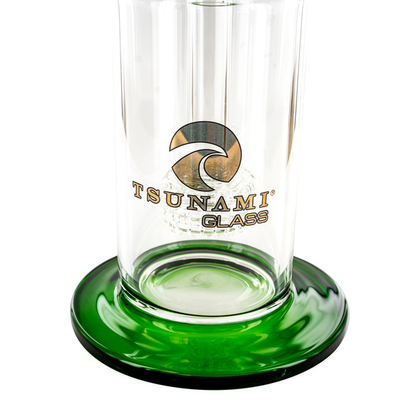 Dab rig com chuveiro de pescoço lateral 10'' (Tsunami Glass)