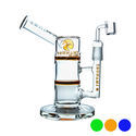 Bongo para dabs Side Neck Honey Turbine 23 cm (Tsunami Glass)