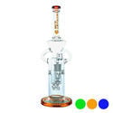 Shower Head Swiss Recycler Dab Rig 33 cm (Tsunami Glass)