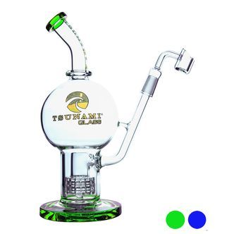 Bong "Shower Head Globe" 28 cm (Tsunami Glass)