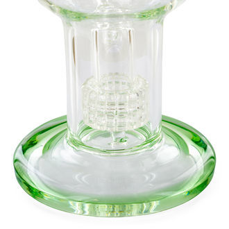 Bong dab "Globo" com percolador tipo "chuveiro" 28 cm (Tsunami Glass)
