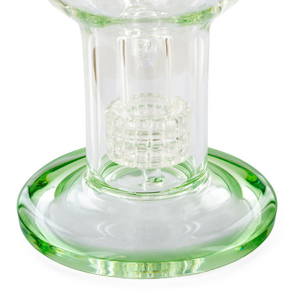Bong dab "Globo" com percolador tipo "chuveiro" 28 cm (Tsunami Glass)