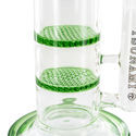 Double Honeycomb Dab Rig 38 cm (Tsunami Glass)