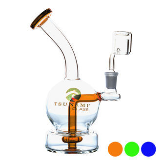 Chuveiro Concentrate Rig 7'' (Tsunami Glass)