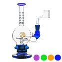 Dab Rig com Shower Head de 8" (Tsunami Glass)