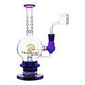Dab Rig com Shower Head de 8" (Tsunami Glass)