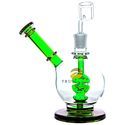 Bong tipo dome para dabs com duche lateral de 20 cm da Tsunami Glass