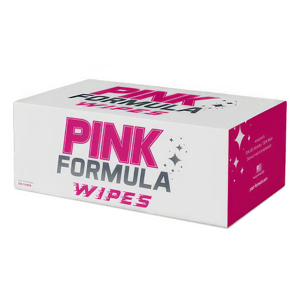 Toalhetes de isopropanol – 100 unidades (Pink Formula)