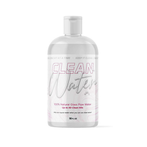 Água limpa 16oz (Fórmula cor-de-rosa)