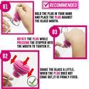 Bung para limpeza de bongs 3 unidades (Pink Formula)