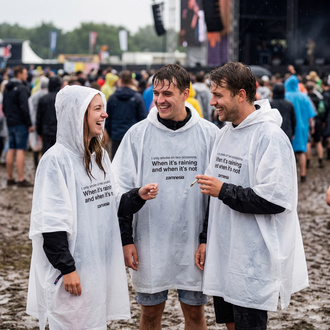 Capa de chuva descartável (Zamnesia Exclusive)