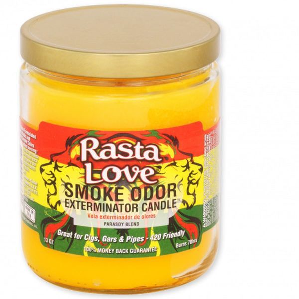 Vela Rasta Love (Eliminador de Odores de Fumo) 370g
