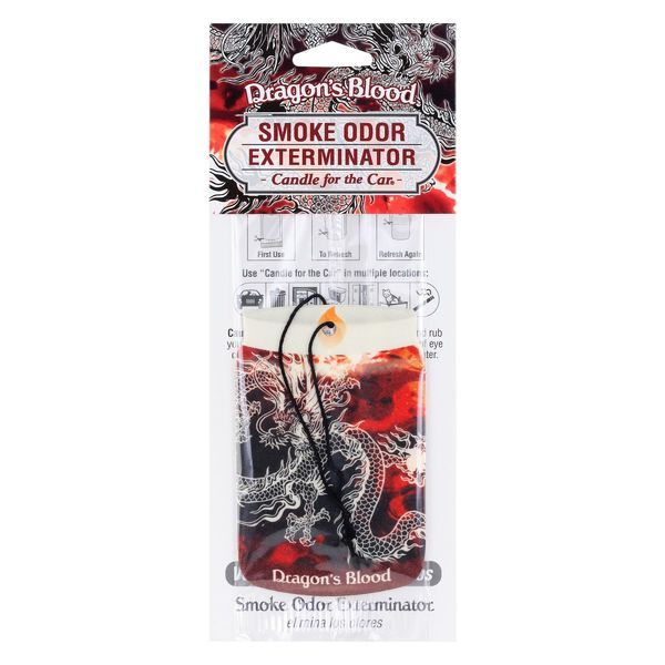 Ambientador para carro (eliminador de odores a fumo)